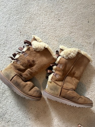 Ugg shearling bow - ugg, lined