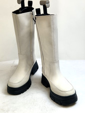 Stivali UGG in pelle bianca