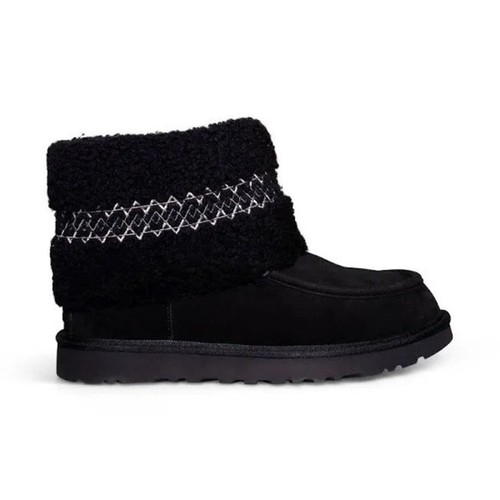 Ugg black ankle boots with - boots,