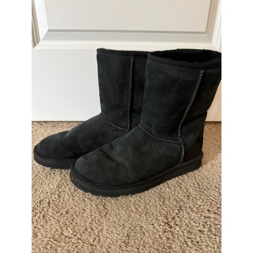 Ugg black classic - black, short
