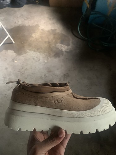 Ugg boots tan white - tan,