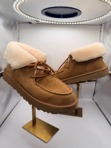 Ugg tan suede shearling - tan,